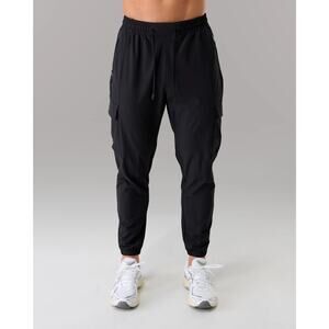 Alphalete Athletics Y2K Tech Cargo Pant Black cotton soft Small A003718